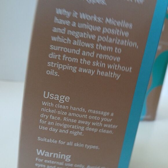 (2)Fig.1 Micellar Oil Cleanser Starter Kit 100 mL 3.4 fl oz NEW Sealed  Lot Of 2 - Picture 6 of 12